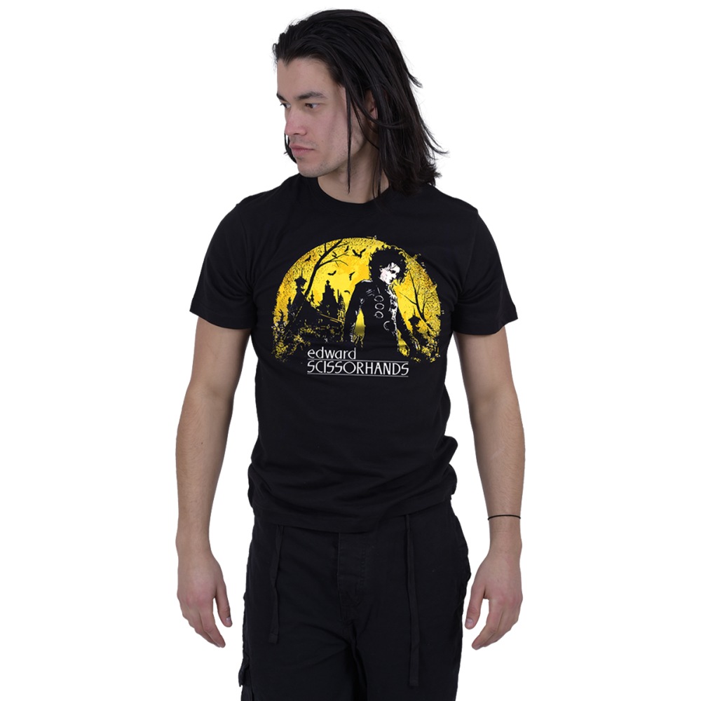Spiral Edward Scissorhands - E Scissorhands Herren T-Shirt - Schwarz